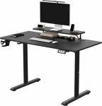 Ultradesk Desk Desk, electrically adjustable, 120X60 cm, 72-117 cm, HIGHLANDER BLACK, czarny, ULTRADESK