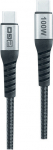 2GO Datenkabel USB-C 100W High Speed 200cm schwarz