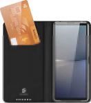 Kaitse&uuml;mbris kaanega Skin Pro, Sony Xperia 10 VI, must, Dux Ducis