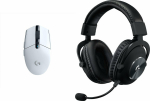 Log Logitech mouse G305 Lightspeed White (910-005291) + G Pro X Czarne (981-000818)