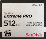 SanDisk Extreme Pro CFast 2.0 Card 512GB 525MB/s