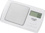 Adler AD 3161 kitchen scale White Rectangle Electronic personal scale