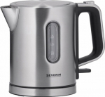 Severin WK 3401 srebrny - Moc [W]: 2400 | Capacity [l]: 1 | Hidden heating element: tak | Color: srebrny | Filter: tak | Rotating base: tak