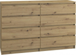 Topeshop M8 140 ARTISAN chest of drawers