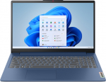 Lenovo IdeaPad Slim 3 15AMN8 AMD Ryzen&trade; 3 7320U Laptop 39.6 cm (15.6) Fuld HD 8 GB LPDDR5-SDRAM 512 GB SSD Wi-Fi 5 (802.11ac) Windows 11 Home English Blue