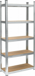 Rebel Tools Rebel Metal storage rack 150x70x30 srebrny Rebel
