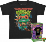 Funko Pocket Pop! & Tee (Child): Teenage Mutant Ninja Turtles Mutant Mayhem - Michelangelo Vinyl Figure and T-Shirt (L)