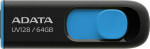 Adata Pendrive UV128 64GB USB 3.2 Gen1 Black - niebieski