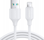 Kabel USB Joyroom USB-A - Lightning 1 m White (6956116735098)