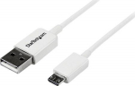 StarTech.com 0.5M WHITE USB / MICRO USB CBL,