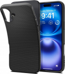 Spigen Spigen Liquid Air case for iPhone 17 - czarny mat