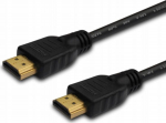 Kabel HDMI Savio CL-194 1.5m v2.0 high speed, Ethernet/3D gold tips black