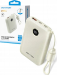 Powerbank Vention 10000mAh Beige