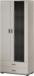 Cama MEBLE Cama S6 SOHO display cabinet 80x41x192 cashmere + black