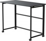 Maclean Foldable mobile desk MC-1250 B countertop 100x50 cm, max50 kg Czarne