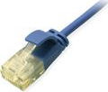 Equip Patchkabel Cat6A Slim U/UTP 2xRJ45 0.25m blue LSZH polybag