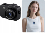 Xrec Mini Digital Camera X8 12MP Video 1080P LCD 0.96'' Pendant Keychain / X8 Czarny