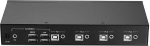 Revell 4 Port USB 2.0 & Audio KM Switch Black