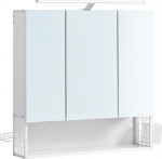 Leobert Bathroom Cabinet with Mirror - BBK124W14