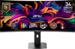 MSI MPG 341CQR X36 - OLED-Monitor - Gaming - gebogen - 86.4 cm (34")
