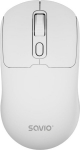 SAVIO Wireless Mouse MB-05 2.4 GHz White