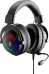 Enarxis Dynamic Media Spartan Gear - Myrmidon 3 Wired Headset (compatible with PC, playstation 4, playstation 5, xboxone, xbox series x/s, switch) (color: Black)