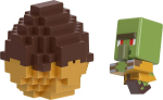 Mattel Minecraft: - Mini Eggs With Figure &ndash; Mc Mini Villager (JJV77)