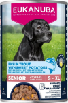 EUKANUBA Life Care Senior Rich in trout with sweet potatoes - wet dog food - 400g