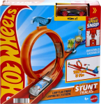 Mattel Hot Wheels Speed Snap: Stunt Tracks - Loop Flag Finish Playset (JHK77)