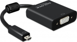 Delock VGA-Adapter - 19 pin micro HDMI Type D (M)