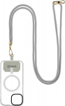 OBAL:ME NeckTag Allure Rope for Mobile Phone / Light Grey