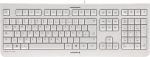 CHERRY KC1000 Tastatur Wired CH 1.80m wei&szlig;/grau