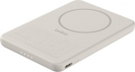 Belkin BoostCharge Slim 5000mAh mag.Powerb. 7.5W sand BPD020hqSA
