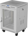 Lanberg Szafa instalacyjna rack stojąca 19 cali 15U 600x800 perforated doors LCD (Flat pack) szara