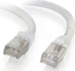 Mercodan KAT6A S/FTP 0.25m, Hvid, Patchkabel, Halogenfri LSZH