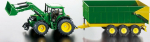Siku John Deere Tractor with Trailer