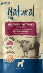 1277 NATURAL Beef with liver and pumpkin - wet dog food - 500g