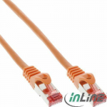 InLine Patchcord, Cat.6, S/FTP, 1m, orange (76411O)