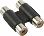 Adapter AV InLine RCA (Cinch) x2 - RCA (Cinch) x2 czarny (99318)