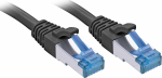 Lindy 5m Cat.6A S/FTP TPE Network, Cable, Black