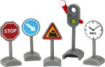 BRIO World 33864 - Traffic signs, 5 pc pack