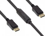 Alcasa Good Connections 4810-200G - 20 m - DisplayPort - DisplayPort - Male - Male - Gold