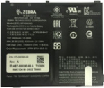 ZEBRA BATTERY PACK LITHIUM POLYMER, 6440 MAHR/3.8V/24.4 WHR ET51 8IN