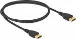 DeLOCK - DisplayPort-Kabel - DisplayPort (M) bis DisplayPort (M) - DisplayPort 1.4 - 1.0m - 8K Unterst&uuml;tzung - Schwarz (85909)