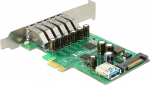 Delock PCI Express Card > 6 x extern + 1 x intern