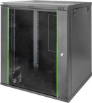 Digitus WALL MOUNTING CABINET 600X600MM, 16U DYNAMIC 816X600X600MM BLACK