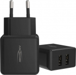 Ansmann Home Charger HC212 2xUSB 2400mA black