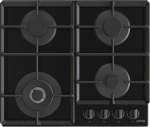 Gorenje GTW641EB hob Black Built-in 60 cm Gas 4 zone(s)