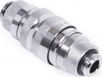 Alphacool 17560 - Adjustment rate - Messing - Nickel - Silber - 1/4" - CE - FC - RoHS - soft hoses (PVC - Silicone - Neoprene)
