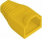 Lanberg LANBERG The casing on the plug RJ45 Yellow 100 sztuk